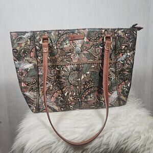 Sakroots Tote Bag in Eco-Twill Large and roomy Sienna Spirit Desert
